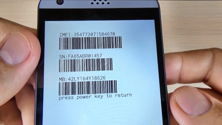 HTC Devices Serial Number explanation